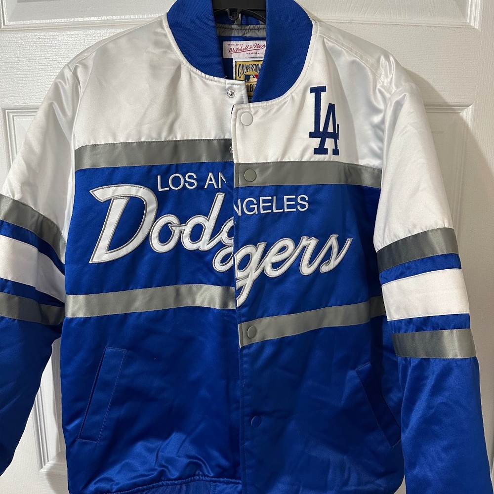 Mitchell & Ness Los Angeles Dodgers Satin Jacket – Cooperstown Collection
